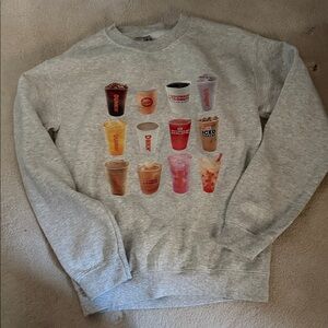 Gray Graphic Men's Sweater